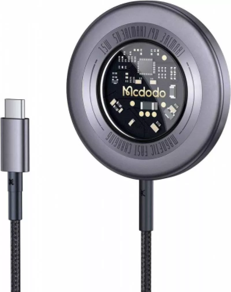 Беспроводное зарядное устройство McDodo Magnetic Wireless Charger 15W (CH-549) Black