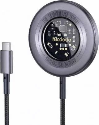 Беспроводное зарядное устройство McDodo Magnetic Wireless Charger 15W (CH-549) Black