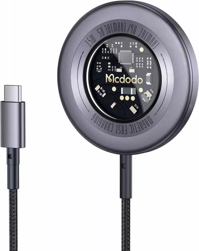Беспроводное зарядное устройство McDodo Magnetic Wireless Charger 15W (CH-549) Black
