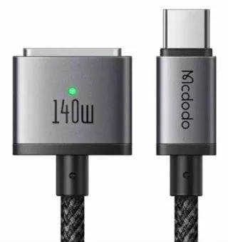 Кабель Mcdodo MagSafe 3/Type-C 140w 2м (CA-1470), черный