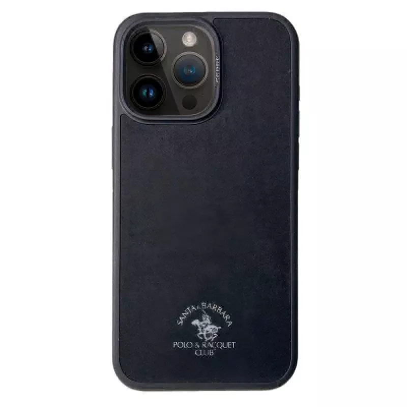 Чехол Santa Barbara Polo & Racquet Club Myron для iPhone 15 Pro Черный