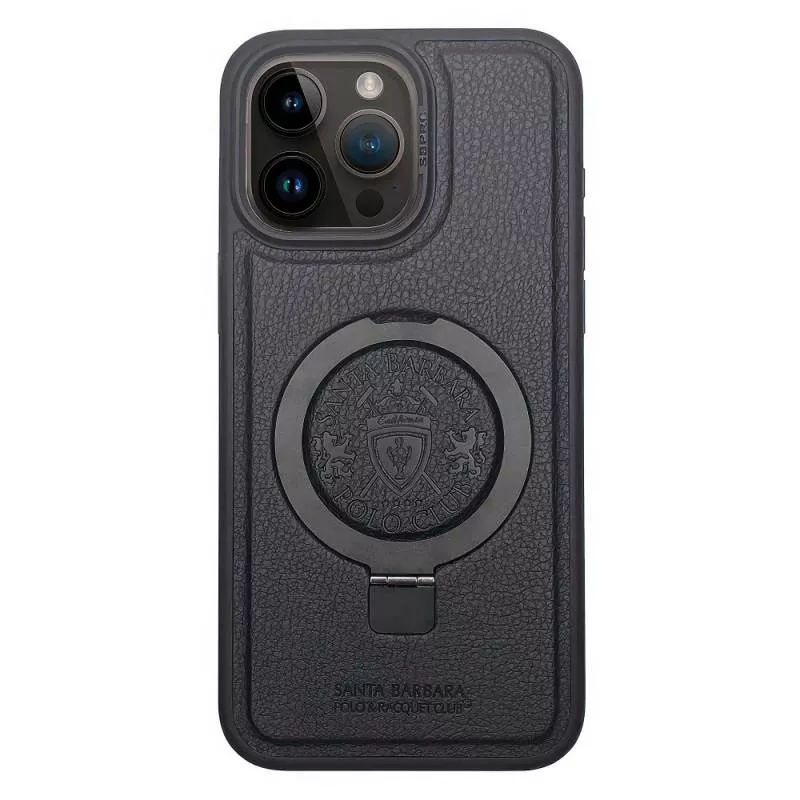 Чехол Santa Barbara Polo & Racquet Club Primo для iPhone 15 Черный