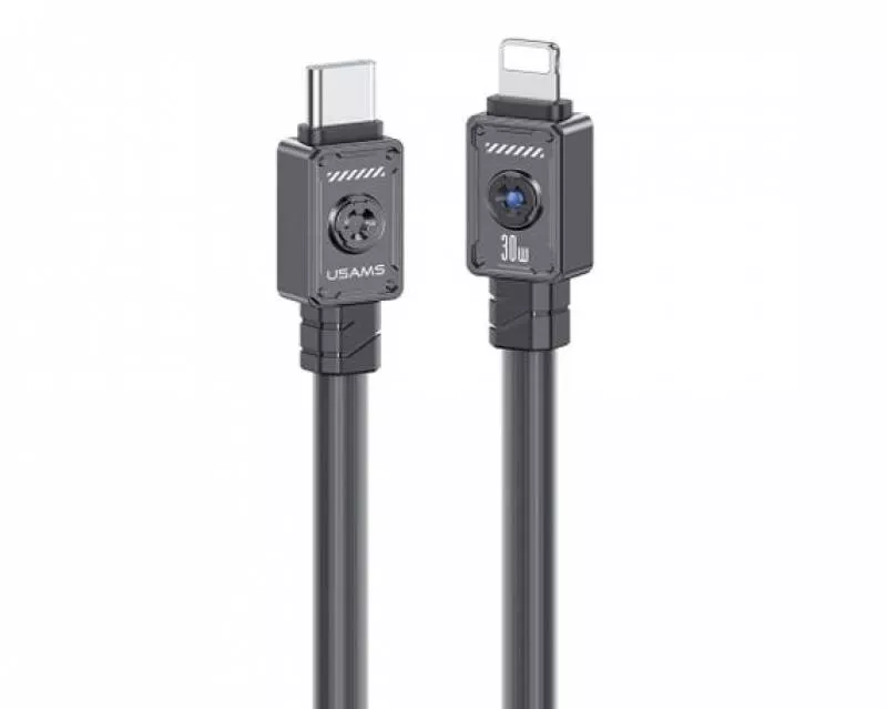 Кабель Usams Type-C/Lightning 30W 1,2м (US-SJ685)
