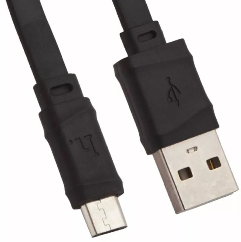 Кабель Hoco X5 USB/Micro-USB 1м Black