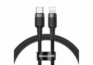 Кабель Baseus Cafule Type-C/Lightning 20W 1м (CATLKLF-G1)