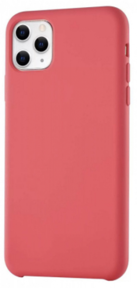 Чехол для iPhone 12/12 Pro Liquid Silicone Full (Коралловый)