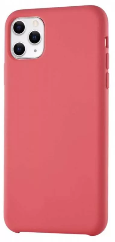 Чехол для iPhone 12/12 Pro Liquid Silicone Full (Коралловый)