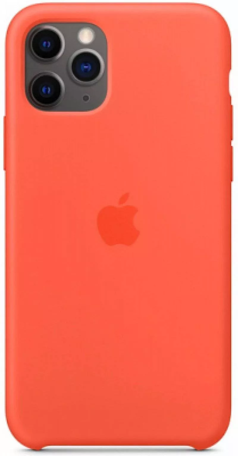 Silicon Case for iPhone 11 Pro Max (Оранжевый)