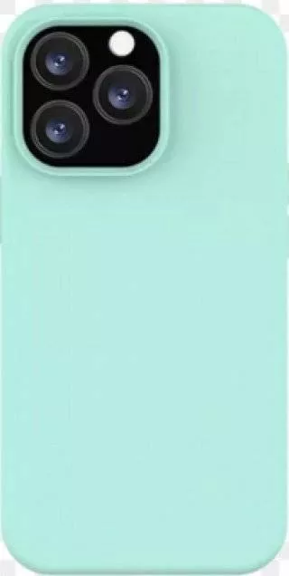 Чехол для iPhone 13 Pro Liquid Silicone Full (Мятный)