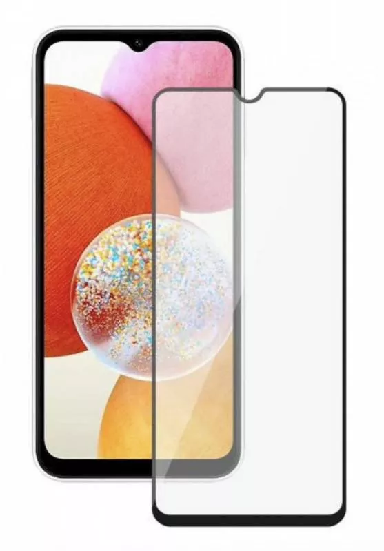 Защитное стекло для Samsung A14 Full Черное