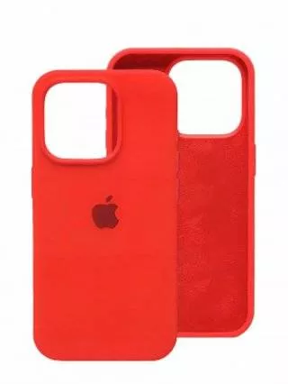 Silicon Case для iPhone 16 Pro Max Red