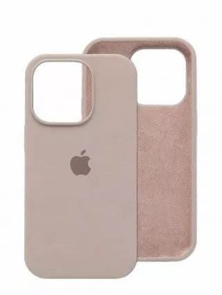 Silicon Case для iPhone 16 Pro Max beige