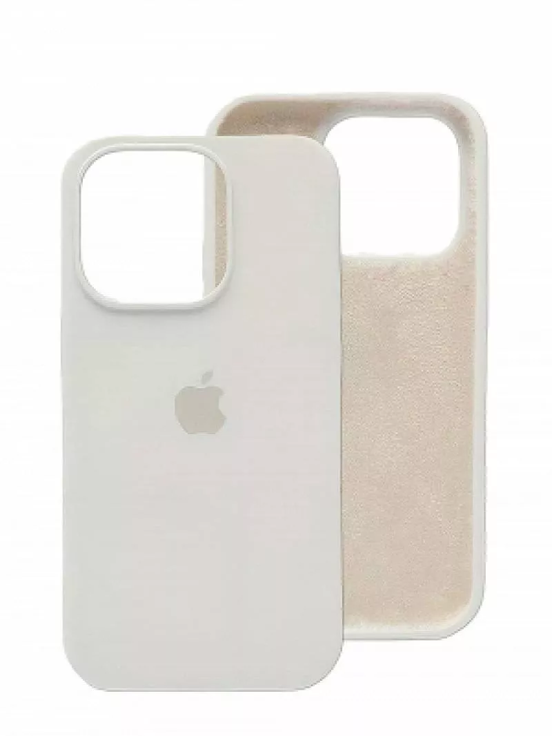 Silicon Case для iPhone 16 Pro Max White