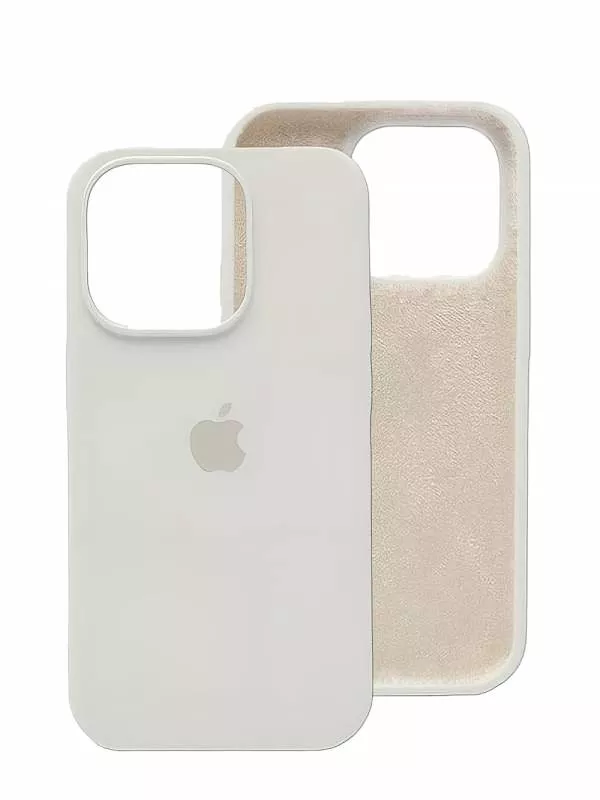 Silicon Case для iPhone 16 Pro Max White