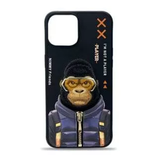 Чехол для iPhone 16 Pro Max Nimmy Friends (черный)