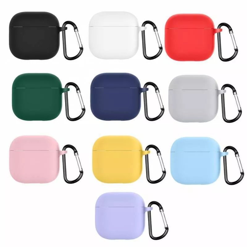 Чехол для AirPods 4 Silicone Thin (в ассортименте)