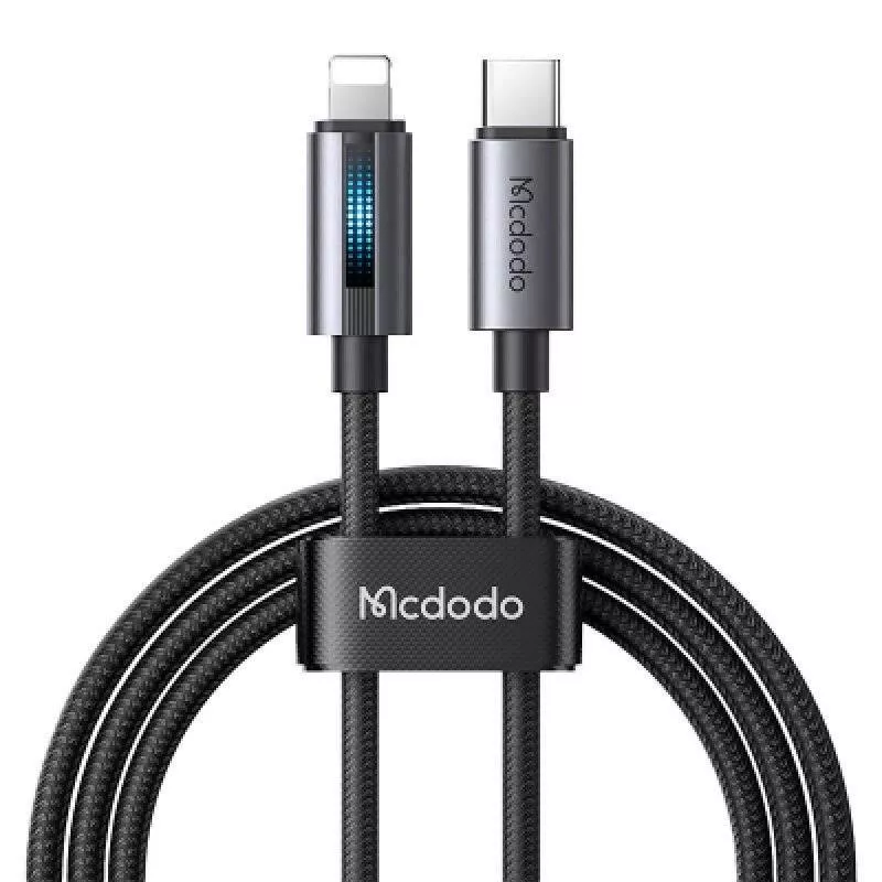 Кабель McDodo 36W Type-C/Lightning 1,2m черный (CA-5710)