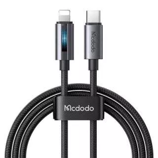 Кабель McDodo 36W Type-C/Lightning 1,2m черный (CA-5710)