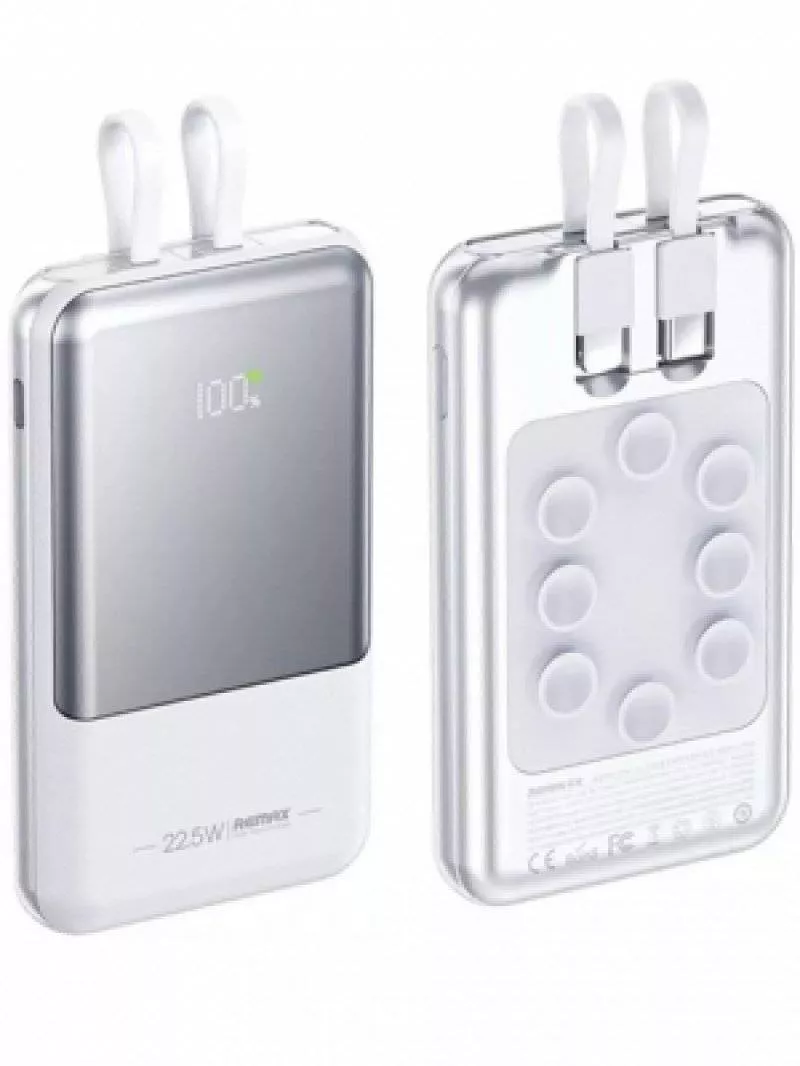 Внешний аккумулятор Remax (RPP-582) 20W+22,5W 10000mAh (белый)