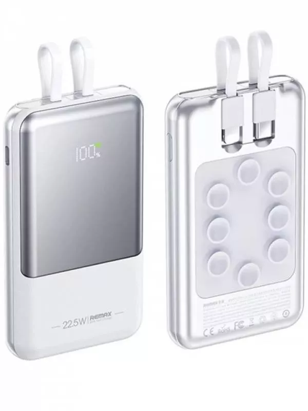 Внешний аккумулятор Remax (RPP-582) 20W+22,5W 10000mAh (белый)