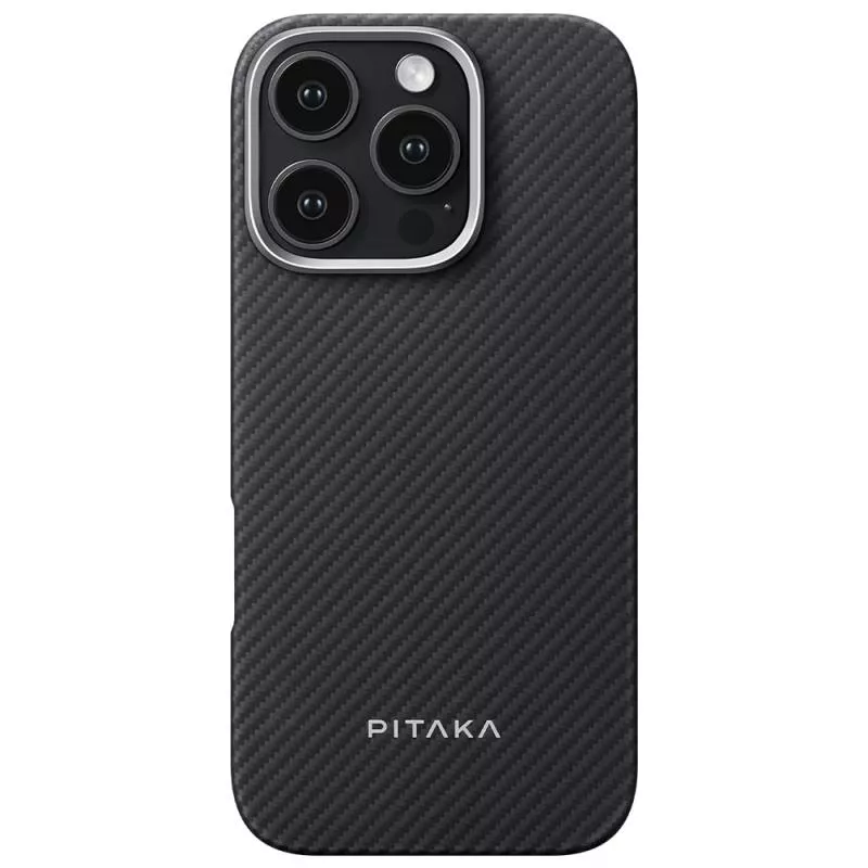 Накладка Pitaka Ultra-Slim Case для iPhone 16 Pro Max (Black/Gray)