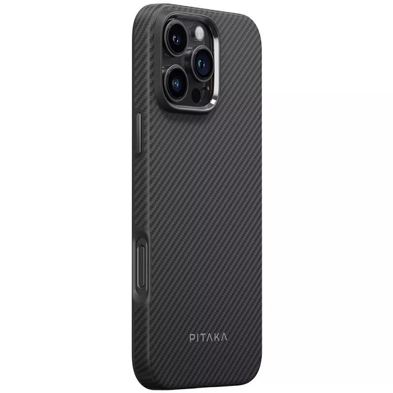 Противоударный чехол Pitaka Military-Grade Protective Case для iPhone 16 Pro Max (Black)