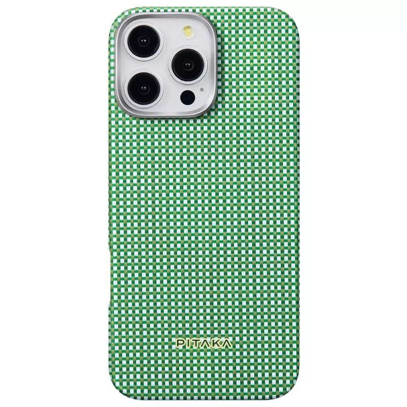 Накладка Pitaka Ultra-Slim Case для iPhone 16 Pro Max (Forest Green)