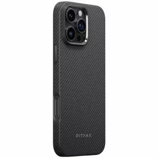 Противоударный чехол Pitaka Military-Grade Protective Case для iPhone 16 Pro (Black)