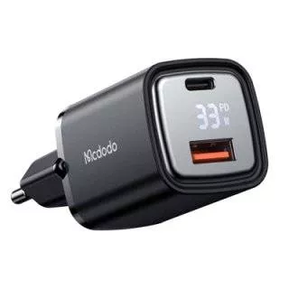 Сетевой адаптер Mcdodo (CH-1701) 33W Type-C/USB (Black)