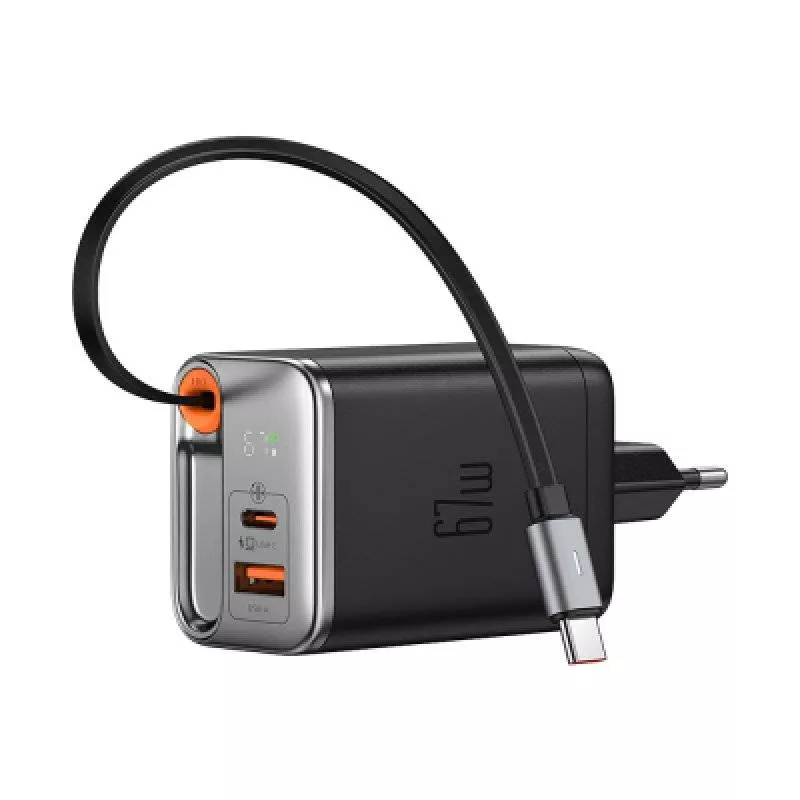 Сетевой адаптер Mcdodo (CH-4100) 67W Type-C/USB+ кабель Type-c
