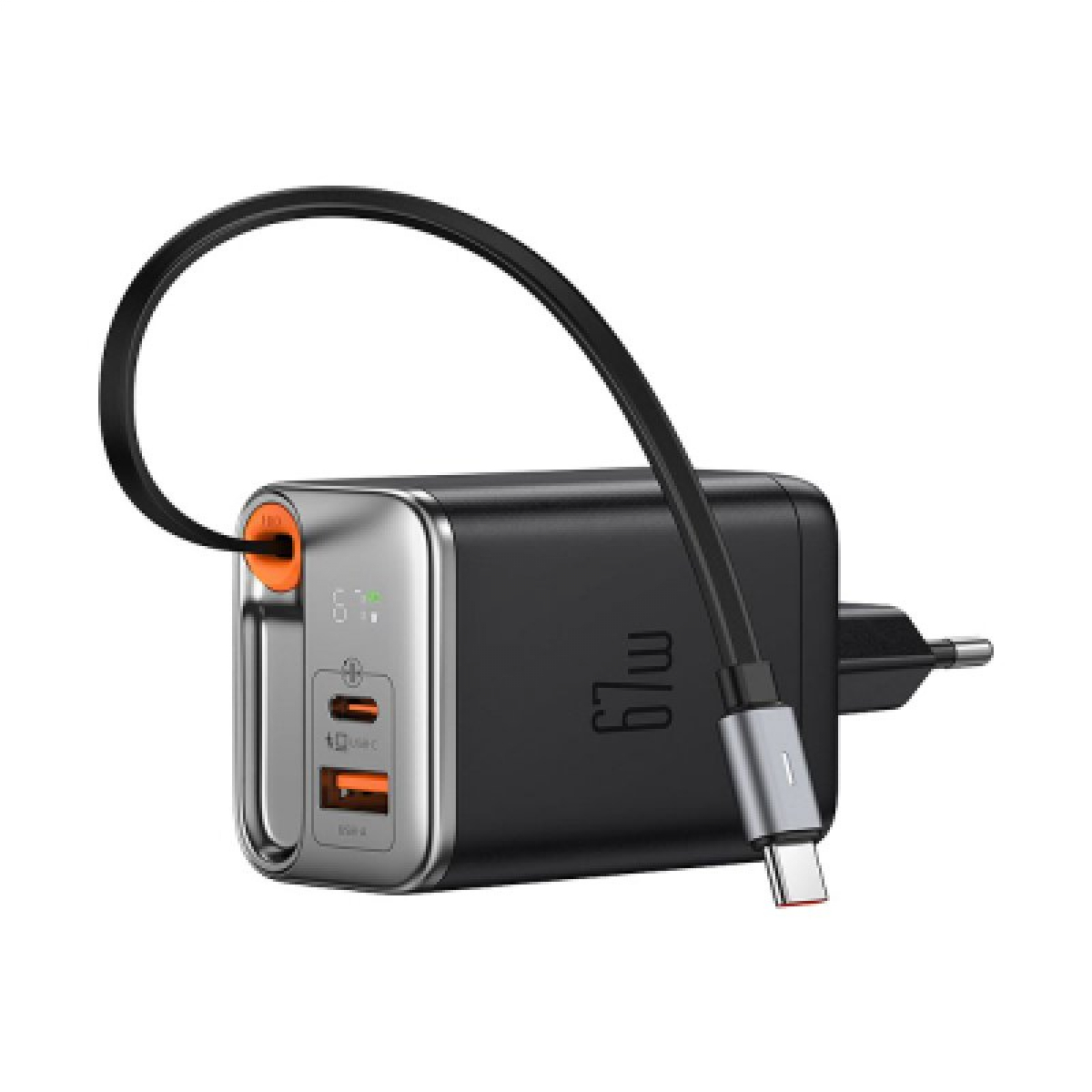 Сетевой адаптер Mcdodo (CH-4100) 67W Type-C/USB+ кабель Type-c