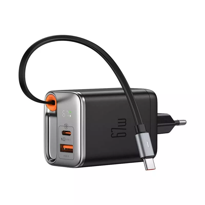Сетевой адаптер Mcdodo (CH-4100) 67W Type-C/USB+ кабель Type-c