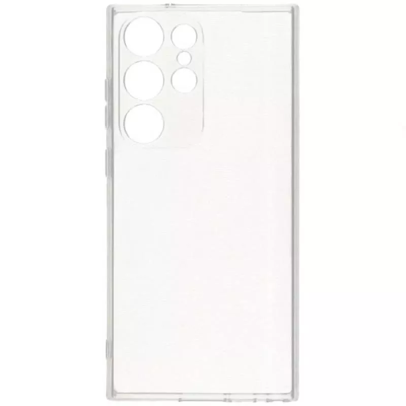 Чехол Samsung S25 Ultra Силикон 2.0mm (прозрачный)