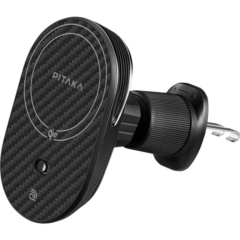 Автомобильный держатель Pitaka MagEZ Car Mount Pro 2 Qi2 (CM2402N)