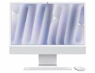 Моноблок Apple iMac 24 (M4/24"/16Gb/256Gb/8CPU/8GPU) 2024 Silver (для других стран)
