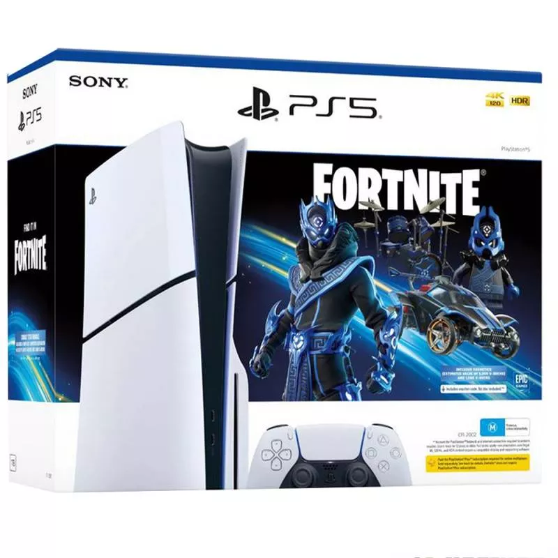 Игровая приставка Sony PlayStation 5 Slim 1Tb с дисководом Fortnite Cobalt Star Bundle (CFI-2000A)