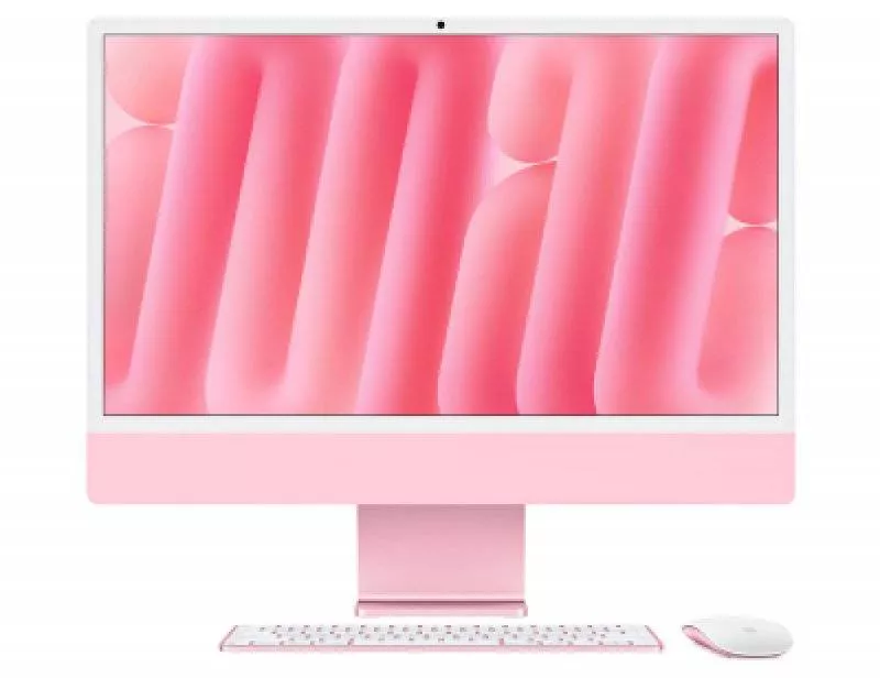 Моноблок Apple iMac 24 (M4/24"/16Gb/512Gb/8CPU/8GPU) 2024 Pink (для других стран)