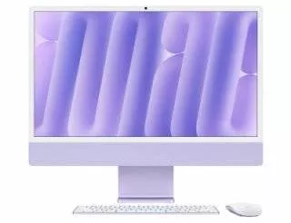 Моноблок Apple iMac 24 (M4/24"/24Gb/256Gb/8CPU/8GPU) 2024 Purple (для других стран)