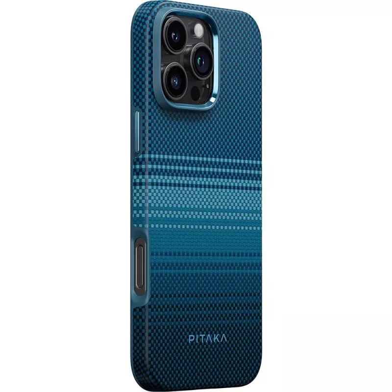 Противоударный чехол Pitaka Military-Grade Protective Case для iPhone 16 Pro Max (Moonrise)