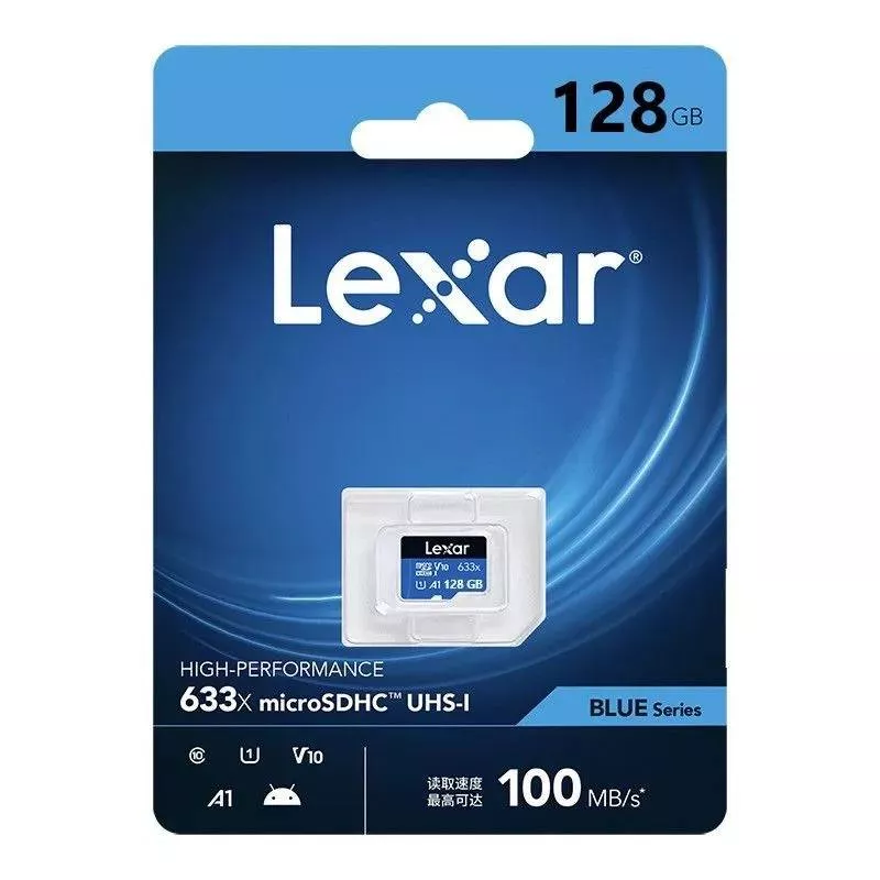 Карта Памяти MicroSDXC 128Gb Lexar U1 10 Class