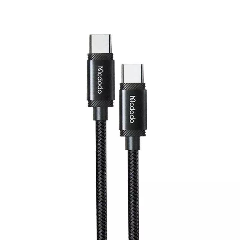 Кабель McDodo 5A Type-C/Type-C 2m Черный (CA-3681)