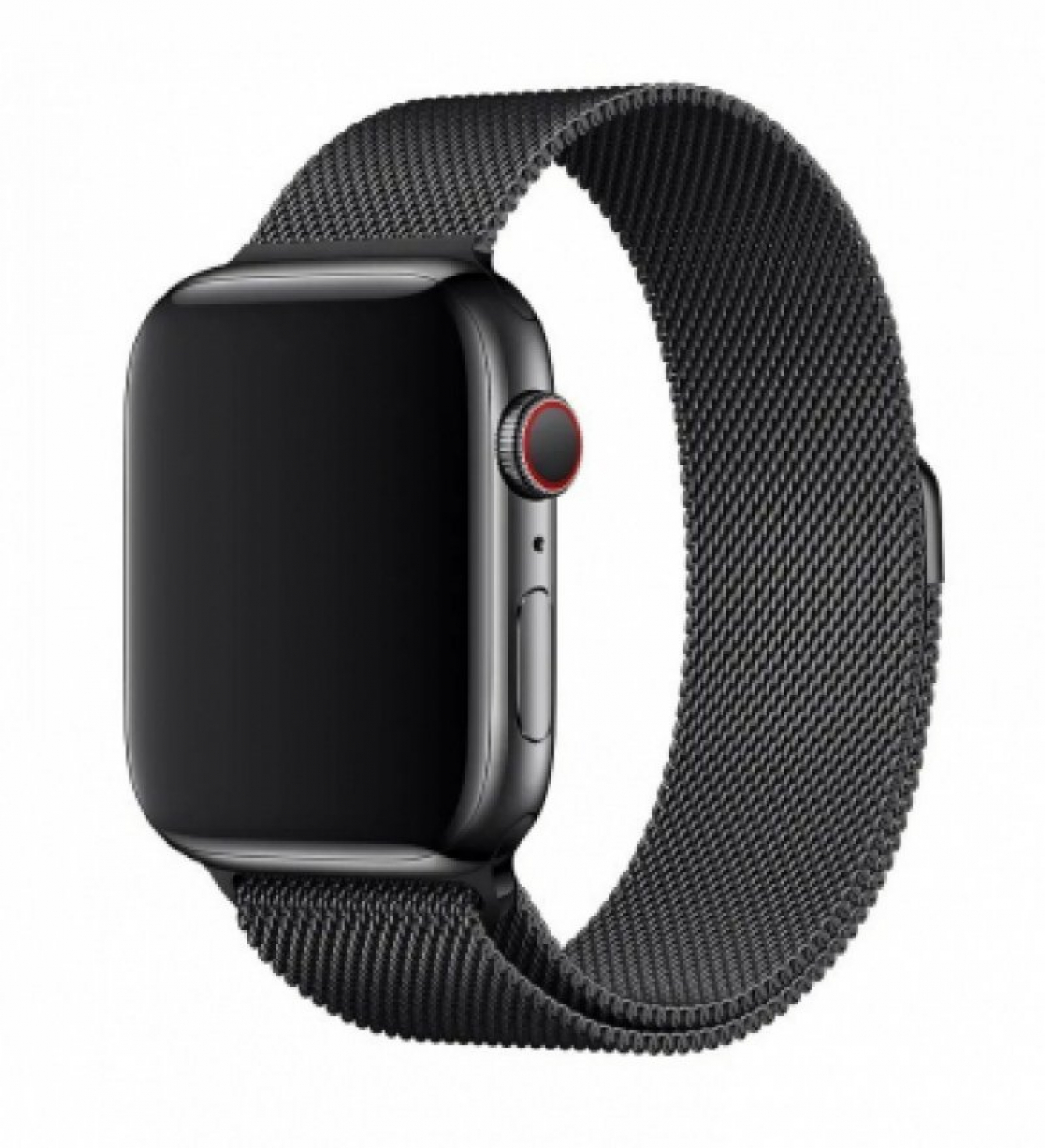 Ремешок Apple Watch 42/44/45/49 mm Milanese Loop (Black)