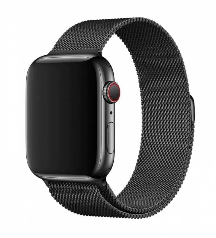 Ремешок Apple Watch 42/44/45/49 mm Milanese Loop (Gray)