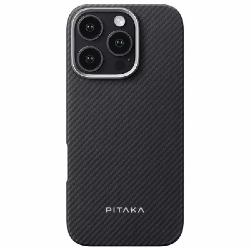 Накладка Pitaka Ultra-Slim Case для iPhone 16 Pro (Black/Gray)