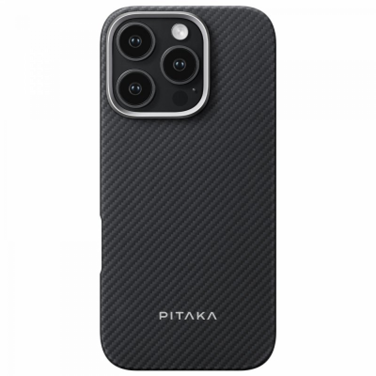 Накладка Pitaka Ultra-Slim Case для iPhone 16 Pro (Black/Gray)