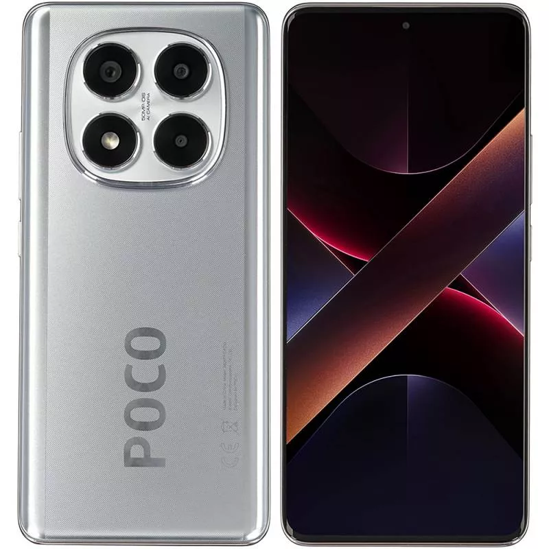 Смартфон Poco X7 12/512 Серебристый (для других стран)
