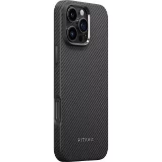Противоударный чехол Pitaka Military-Grade Protective Case для iPhone 16 Pro Max (Black)