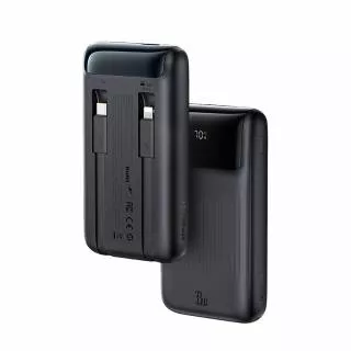Внешний аккумулятор Mcdodo 10000mAh 33W + Кабель Type-C/Lightning (MC-0231) (Черный)
