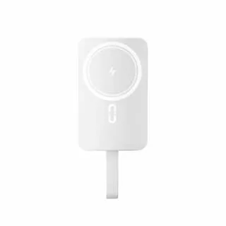 Внешний аккумулятор LENYES PW132D 10000mAh Magnetic Power Bank (белый)