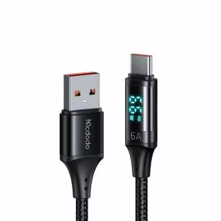 Кабель McDodo 6A USB/Type C 1,2m Черный (CA-1080)